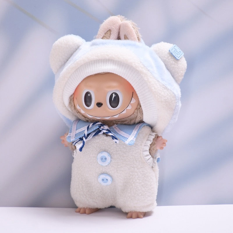 Labubu Blue Polar Bear Collection