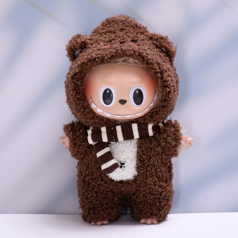 Labubu Little Bear Couple Collection