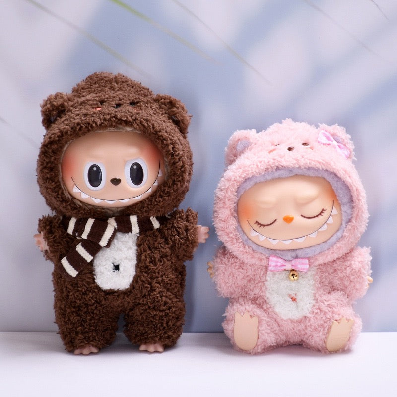 Labubu Little Bear Couple Collection